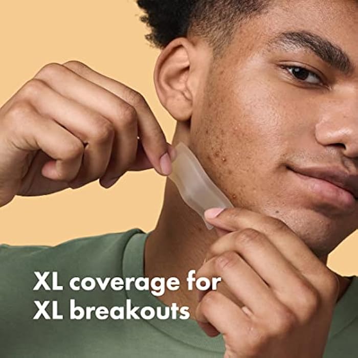 Mighty Patch Surface Large Pimple Patches for Face from Hero Cosmetics, Acne Spot for Body, Cheek, Forehead, and Chin, Pimple Stickers, Hydrocolloid Covers, Vegan-friendly, 10 Count - Image 2